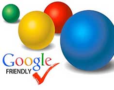 All of our websites have google friendly technology. 